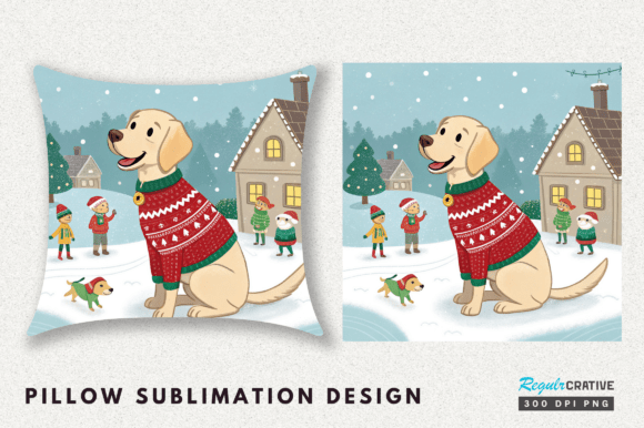Christmas Dog Pillow, Labrador Christmas – A Designer’s Honest Review