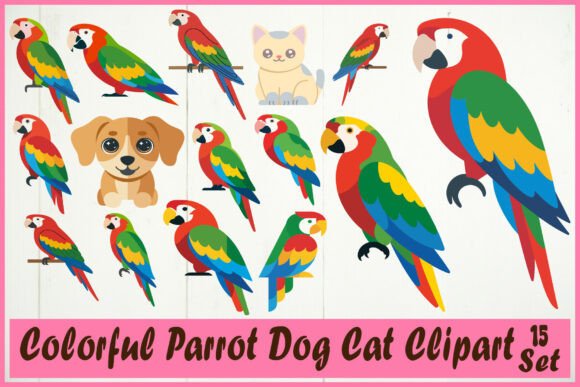 Colorful Parrot Dog Cat Clipart – A Hands-On Review