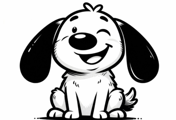 Cute Winking Dog Clipart: An Embroidery Review