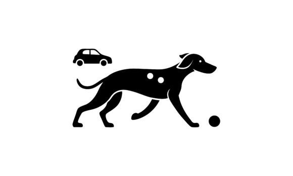 Dog with a Ball and Car: An Embroidery Design Review