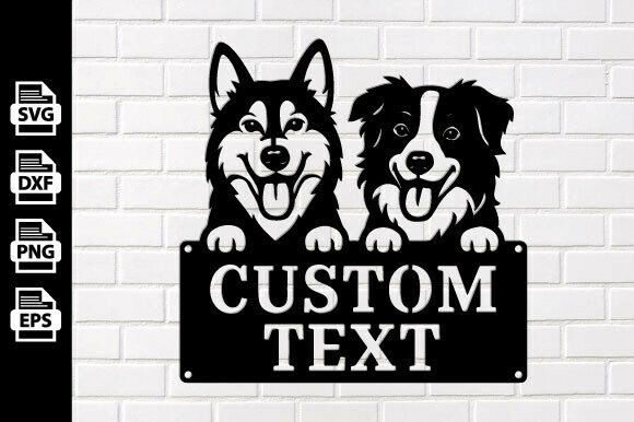 Peeking Dog Metal Name Sign: A Designer's Honest Review