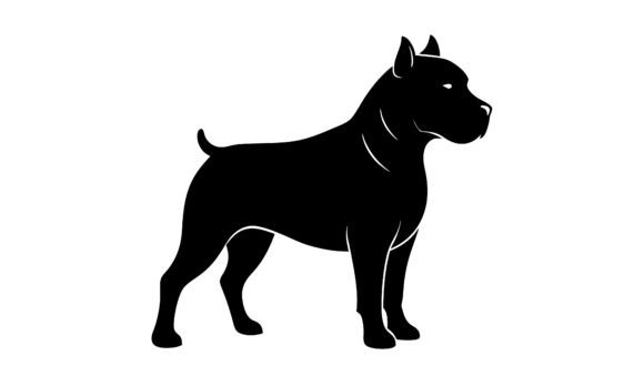 Pitbull Dog Silhouette: An Embroidery Design Review